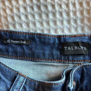 Talbots Women's trouser Jean size 6